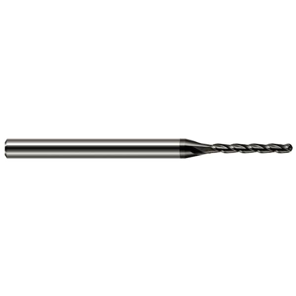 Miniature End Mill-4 Flute-Corner Radius 0.1090" (7/64) Cutter DIAx0.0250" Radius x0.3270" L of Cut